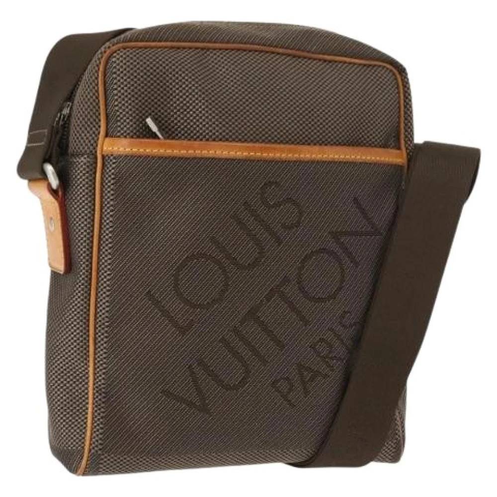 Louis Vuitton Vintage Pre-owned Vintage Canvas Cross Body Taske - Vintage - Dame - Brun - ONE SIZE - Tyl