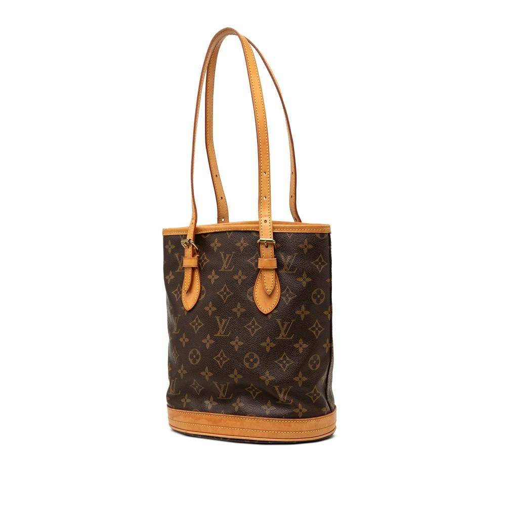 Louis Vuitton Vintage Louis Vuitton Bucket Bag L 26cm x W 22.50cm x D 15.50cm - Louis Vuitton Vintage hos Magasin.