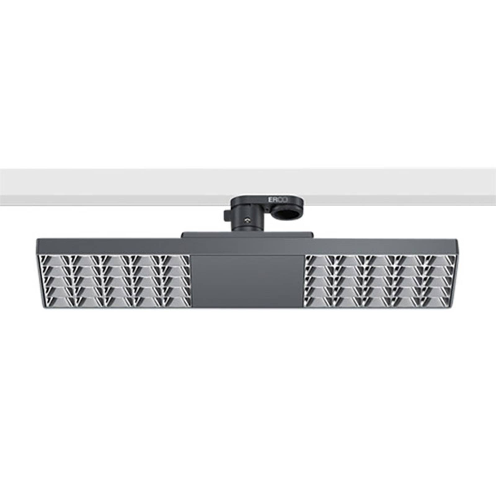 ERCO Jilly 230 V BT 15 W oval wide 830 sort/sølv Jilly, dæmpbar, Sort, Arbejdsværelse, Plast