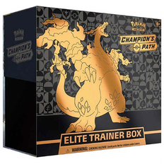 Pokémon TCG: Champion's Path Elite Trainer Box (Sword & Shield) - Beskadiget: Brudt plast