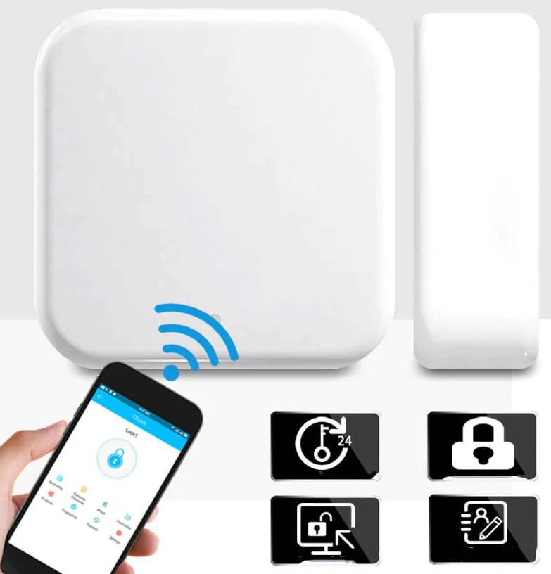 Ajax Zafe Gateway, WIFI / BLE tilslutning af smartlås.