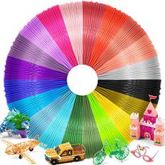 3D Stift Filament PLA Filament 1,75mm | 20 Farben, je 10 M | 3d Stift Nachfüllpacks Farben Set 3D Pen Refills PLA Filament für ODRVM, Tecboss, Lovebay, 3D Druck Stift & 3D-Drucker, Insgesamt 656ft