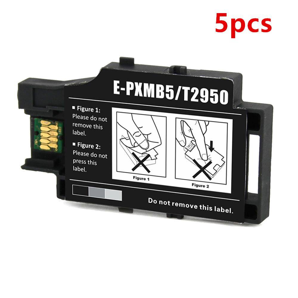 5 st T2950 Bläckunderhållslåda Spillentank För PX-S05B/S05W/WF-100/PX-S06B