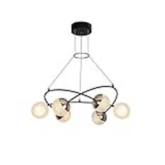 chandelier Sputnikkrona från mitten av århundradet, matsal Vardagsrum Sovrum Dekorativ belysning Modern LED-lampa, G9-sockel, 3000K - Varmt ljus, höjdjusterbar pendant lamp