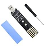 ELUTENG M2 NVME till USB 3.1 Gen 2 SSD-hölje, 10 Gbps nvme, M.2 PCIe NVMe/SATA NGFF för M Key&B+M Key&B Key 2280/2260/2242/2230