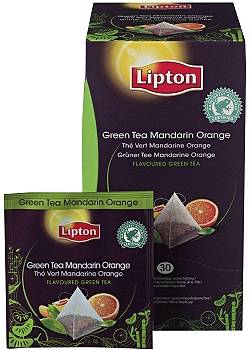 Te LIPTON Trendy T Green Mand/Oran(30)