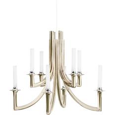 Kartell Khan Metal Lysekrone - Loftslamper Polykarbonat 2.0 Champagne - G9545BL