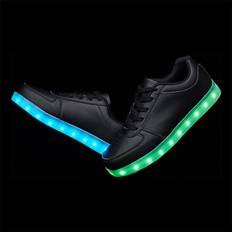 Svarta LED Skor för Barn - 25