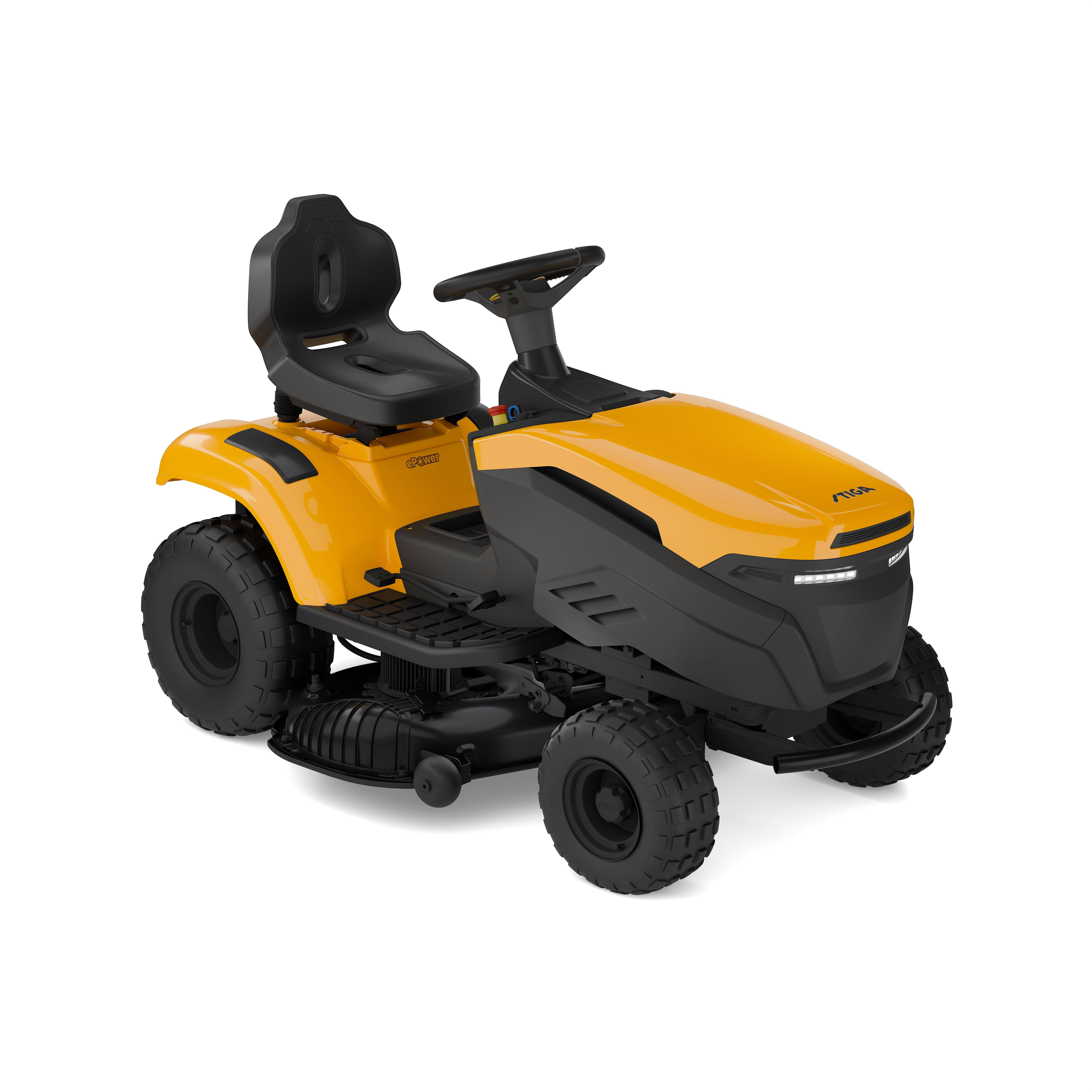 STIGA Tornado 398e Have traktor med oplader, 4,5 kW