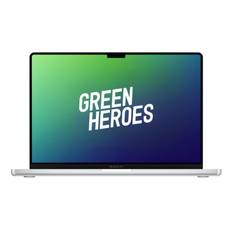 MacBook Pro 14" 2021 (A2442) | M1 Pro | 16GB | 512GB | Silver | Meget god