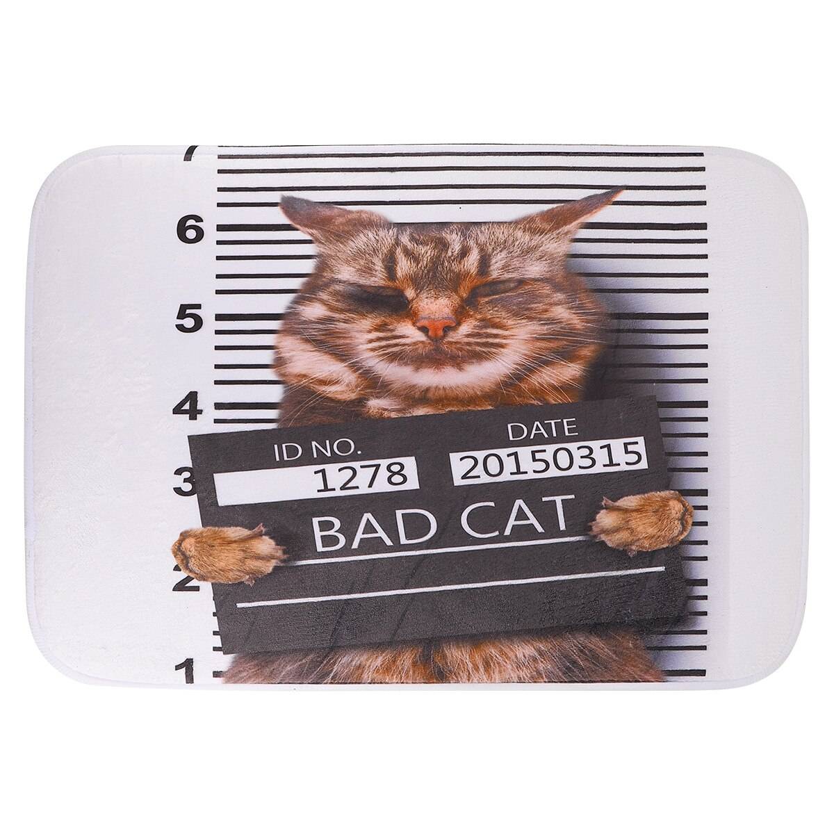Rolig Katt Badmatta - D