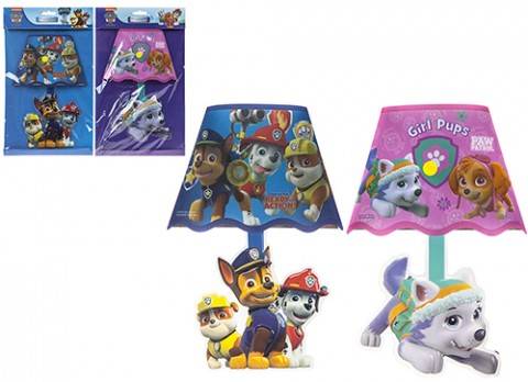 Klister vägglampa LED -Paw Patrol (Blå)