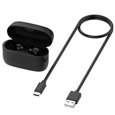 Dock til Jabra Elite 5 Earbuds Opladerrum Opladerkabel Black
