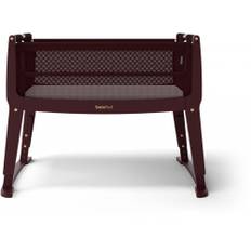 SNUZ SnuzPod Studio Bedside Crib Rome Burgundy