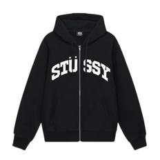 Stüssy Block Sport Zip Hoodie "Black" - XL