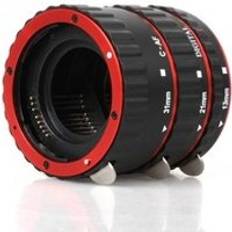 Linsadapterfäste autofokus av makroförlängningsrörring för canon ef-s objektiv t5i t4i t3i t2i 100d 60d 70d 550d 600d 6d 7d objektiv