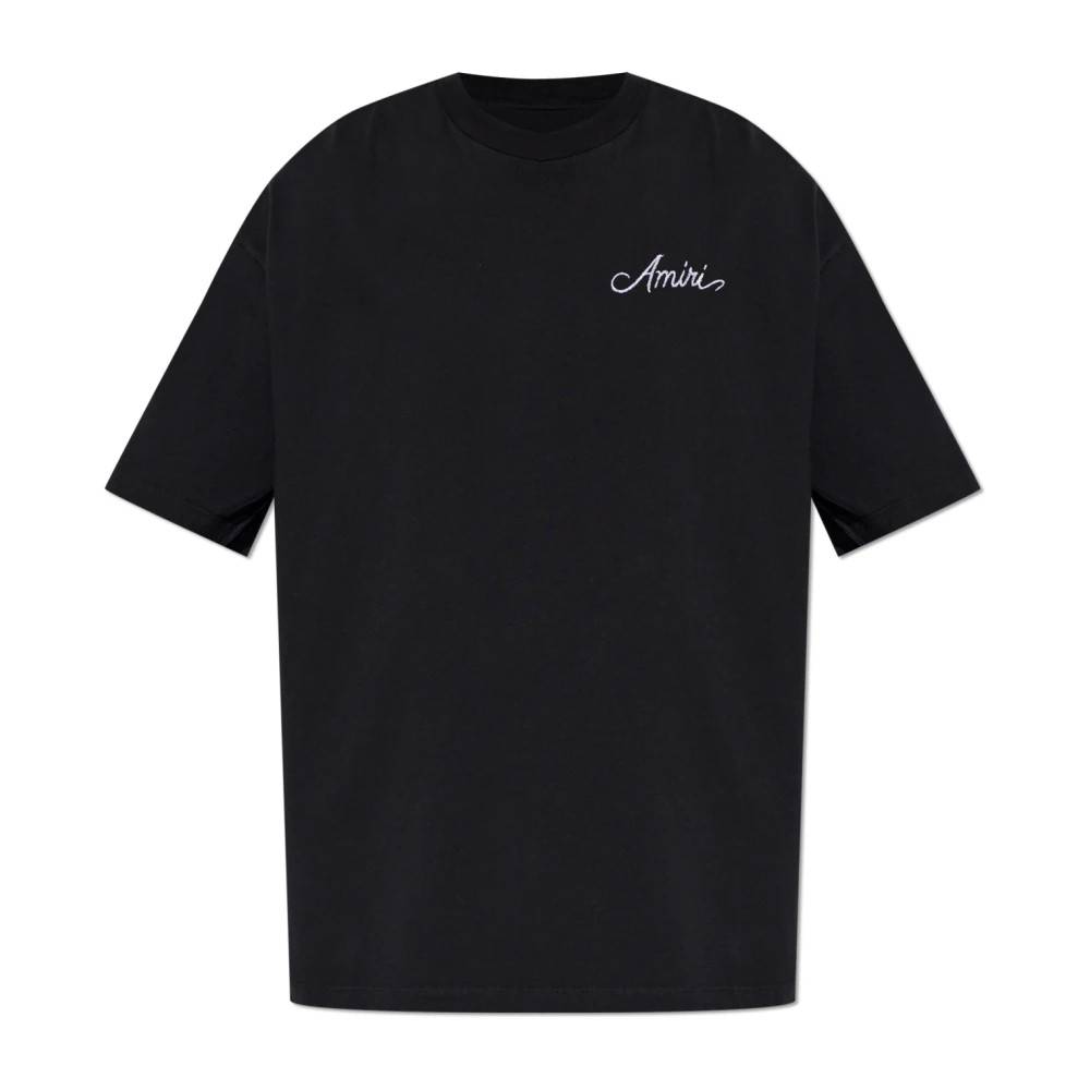 Amiri - MA Quad Checkerboard Oversized Tee Toppar - Herr - XS - Bomull