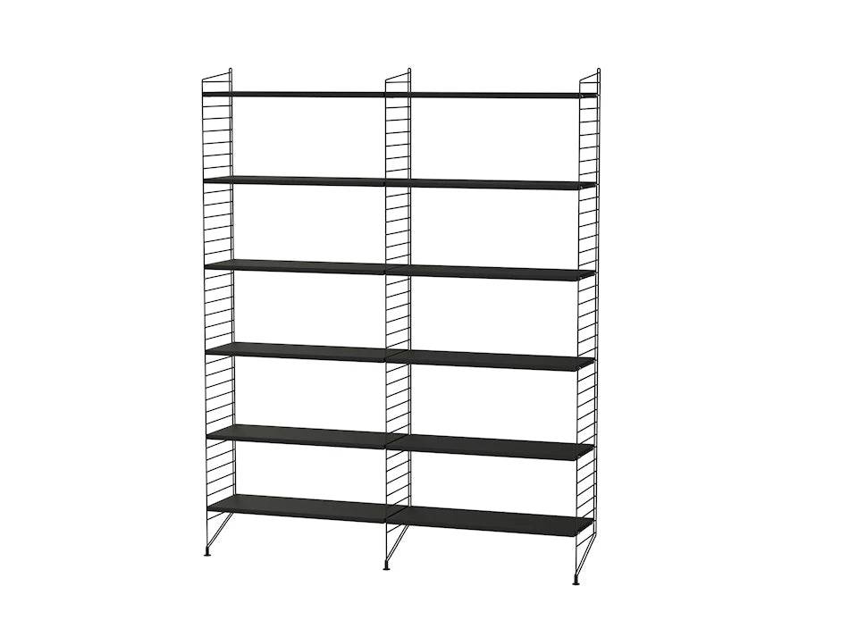 Living Room A fra String Sort - sort ask - Jacobsen Plus