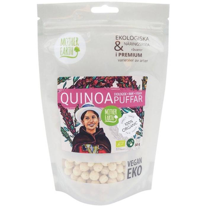 Mother Earth Quinoapuffar Premium EKO 60g