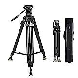 SMALLRIG AD-100 FreeBlazer Videostativ, 78" Video Tripod with One-Step Locking System, Videostativ i Kolfiber, Heavy Duty Tripod, Max Belastning 22 lbs - 3989