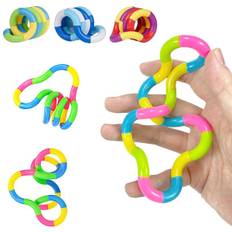 3-pak Tangle Twist Fidget-legetøj / Sensorisk legetøj multifarvet