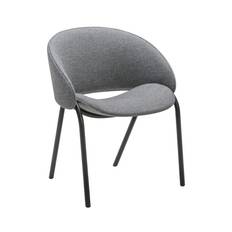 Wendelbo Folium Spisebordsstol, Grå (Agata 04)