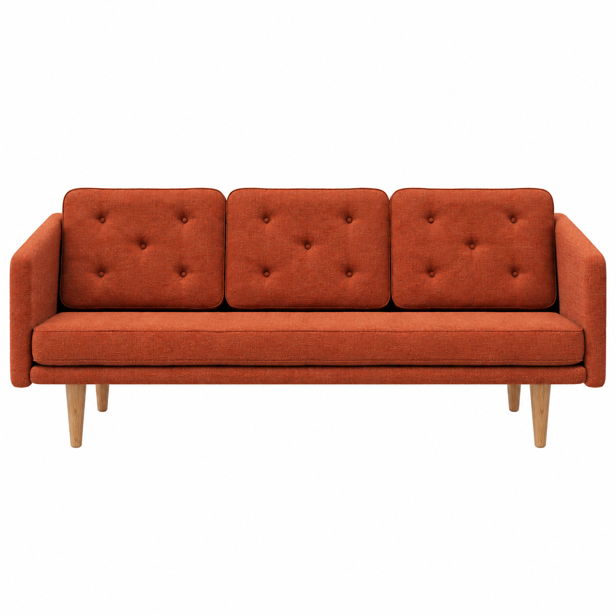 No. 1 Sofa 3-personers, Mood af Børge Mogensen Mood 4101 - Olieret eg - Jacobsen Plus