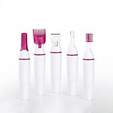 UNIQ 5-i-1 Beauty Styler - Øjenbrynstrimmer, Næsetrimmer, Bikinilinje, Ansigtstrimmer og Intimtrimmer