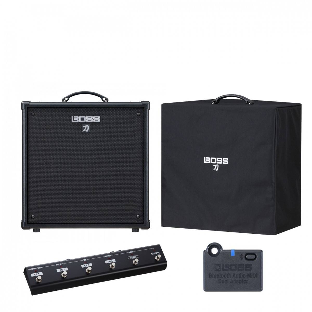 Boss Katana-110 Basförstärkare Komplett Paket
