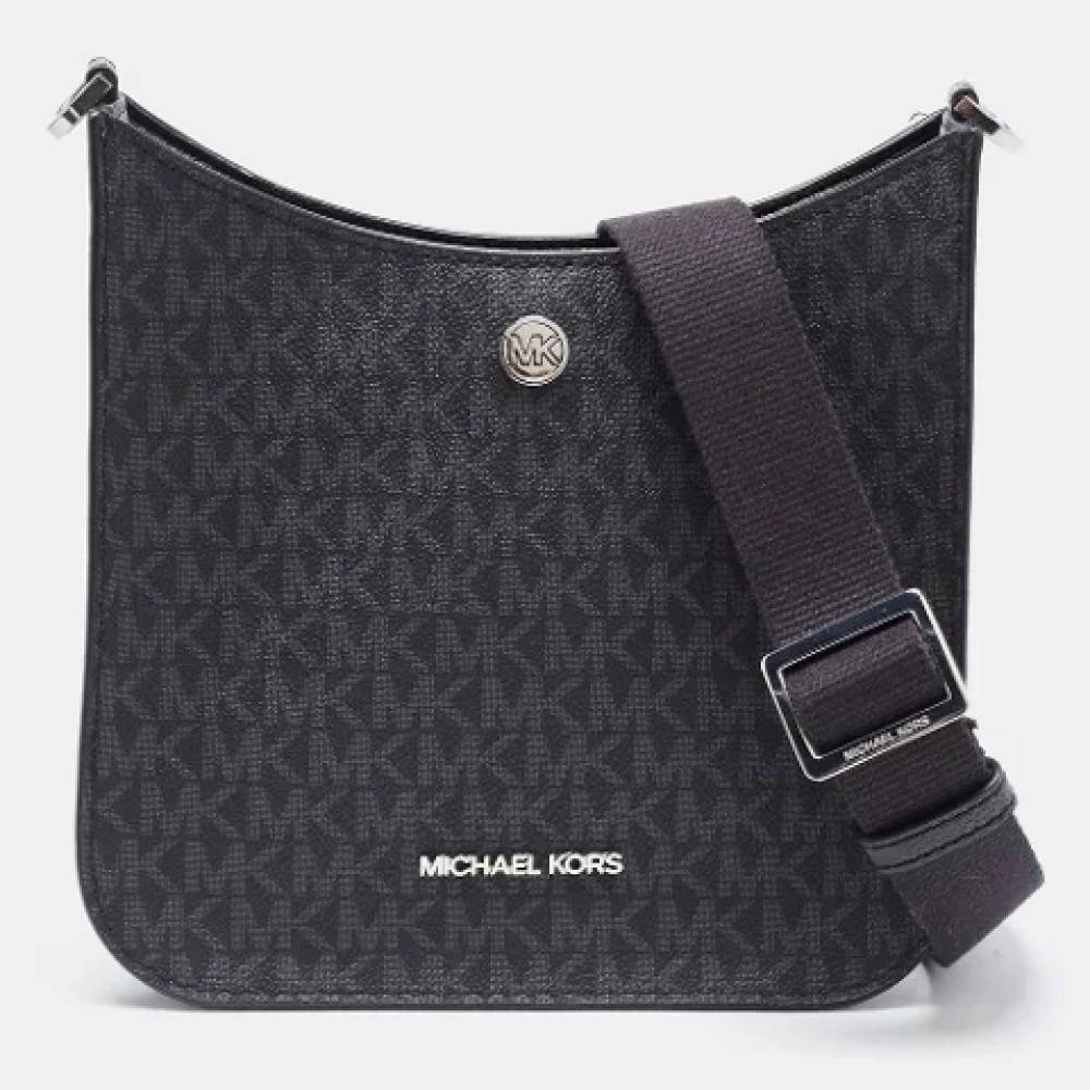 Michael Kors Pre-owned - Pre-owned Belagd canvas axelremsvskor Vintage - Dam - ONE Size -