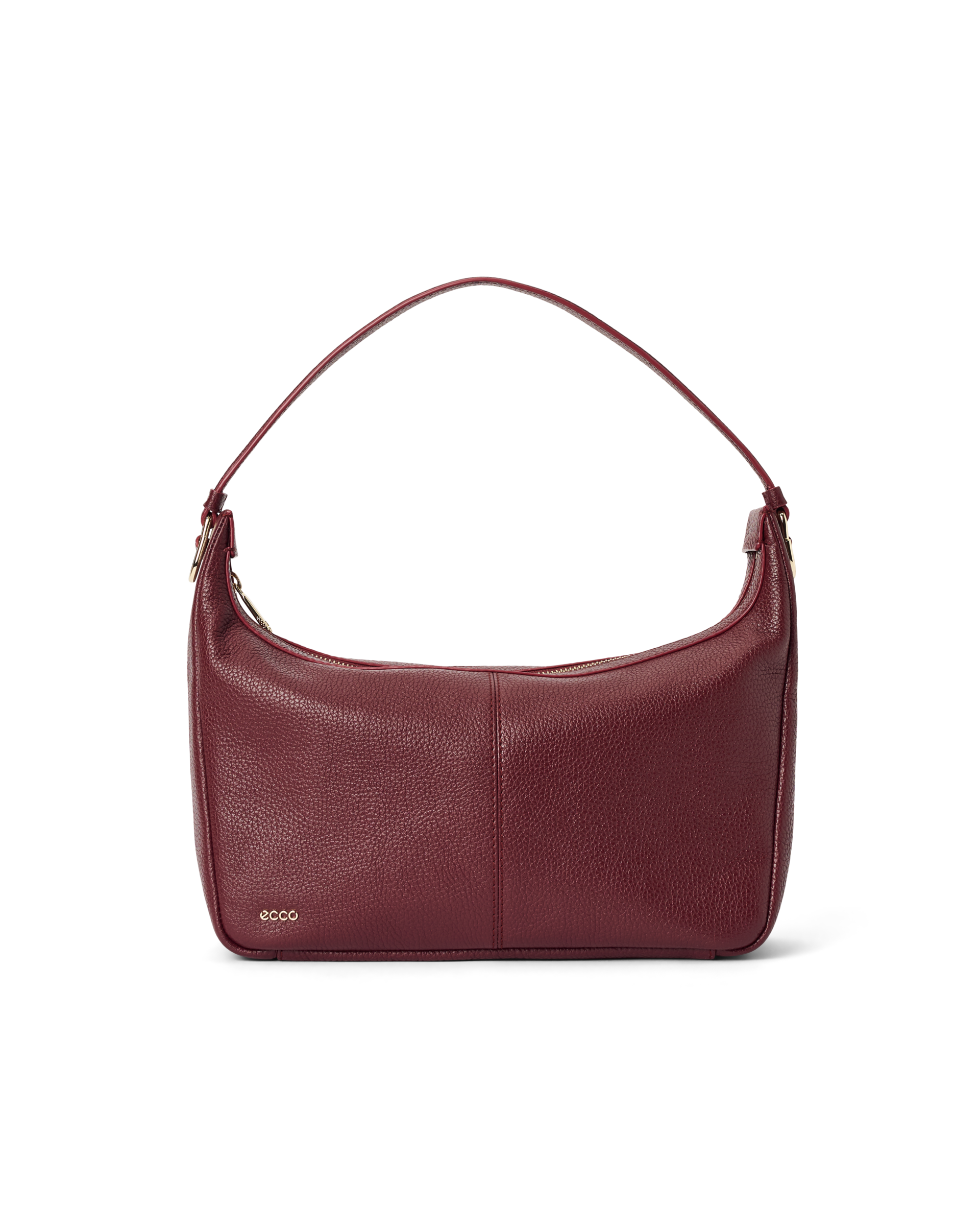 ECCO Hobo S - Kompakt hobostyle taske i læder til damer - Rød
