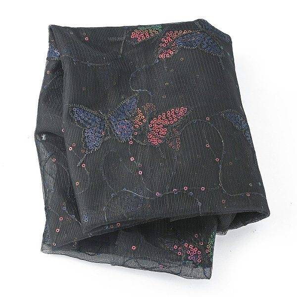 Schmetterlingsmuster Polyester Mesh Tüll Stoff