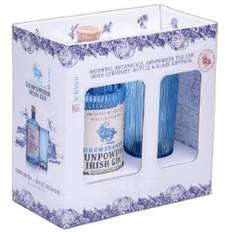 Drumshanbo Gunpowder Gin, i gaveæske m/glas