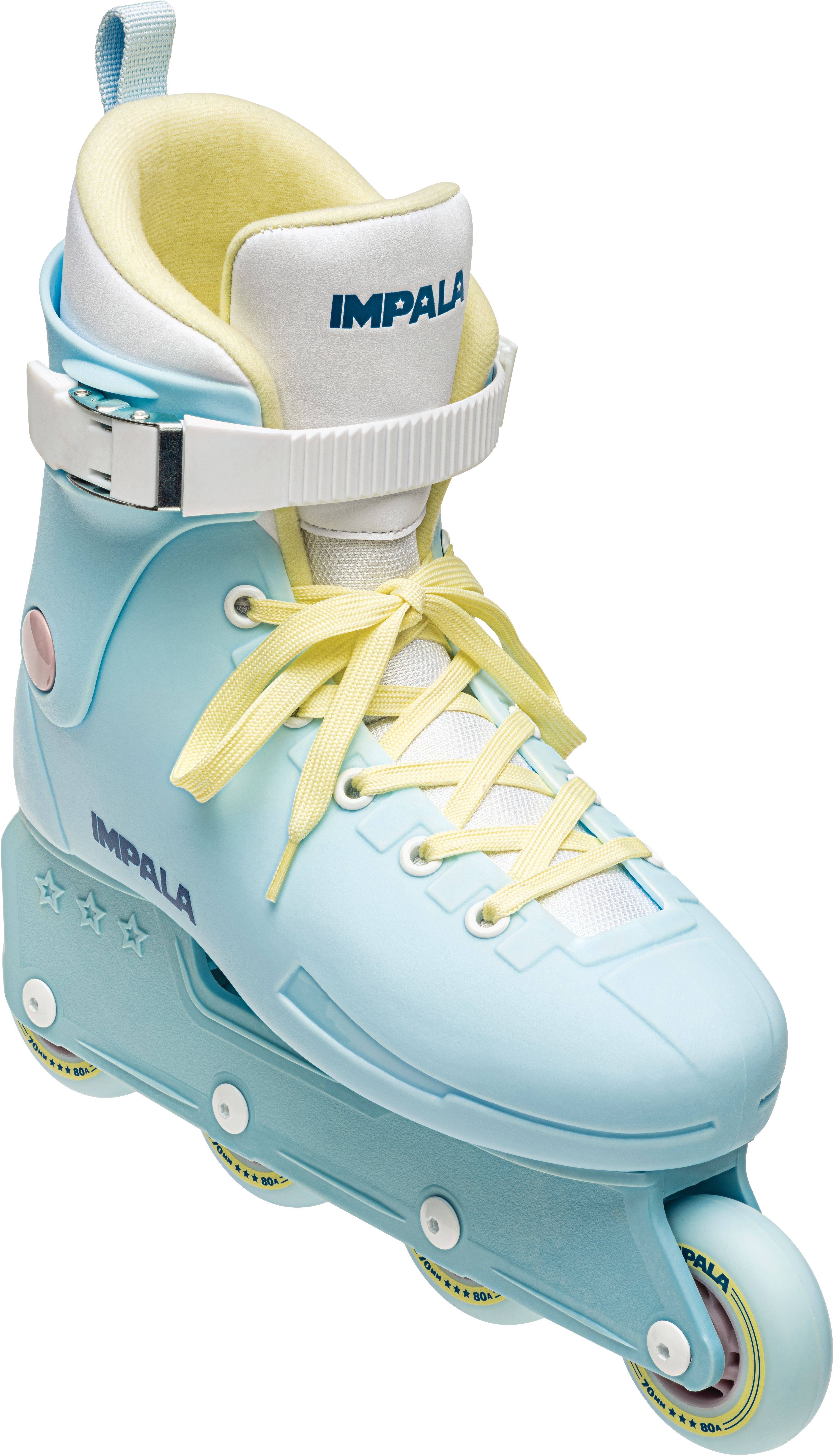 Impala Lightspeed Inline Rullskridsko, Skyblue/Yellow 39