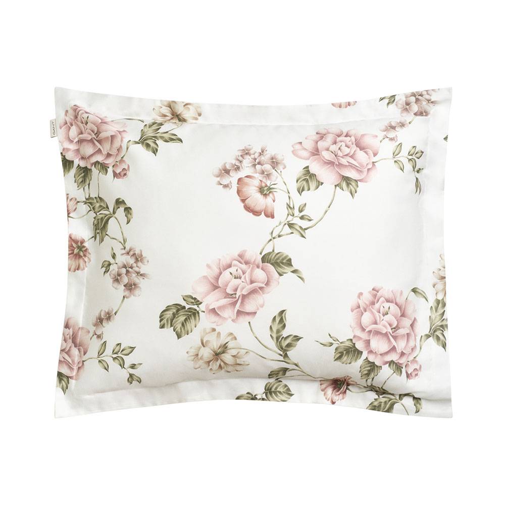 Gant Floral Print Örngott 50x60 Vibrant Burgundy (50x60)