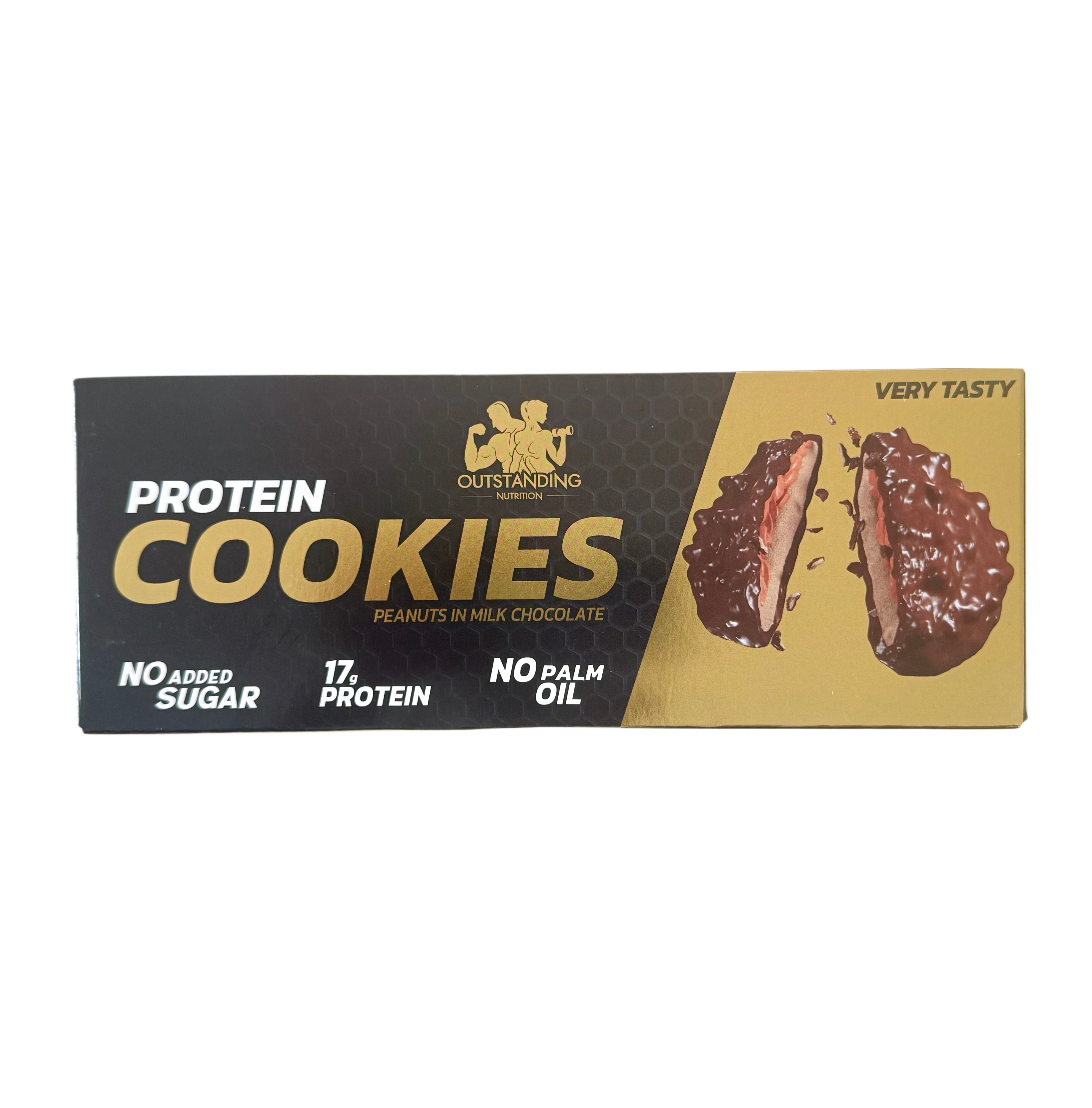 Protein Cookies with Peanut Butter and No Added Sugar