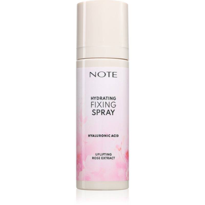 Note Cosmetique Hydrating Fixing Spray Sminkfixerande spray med återfuktande effekt typ Rose 100 ml