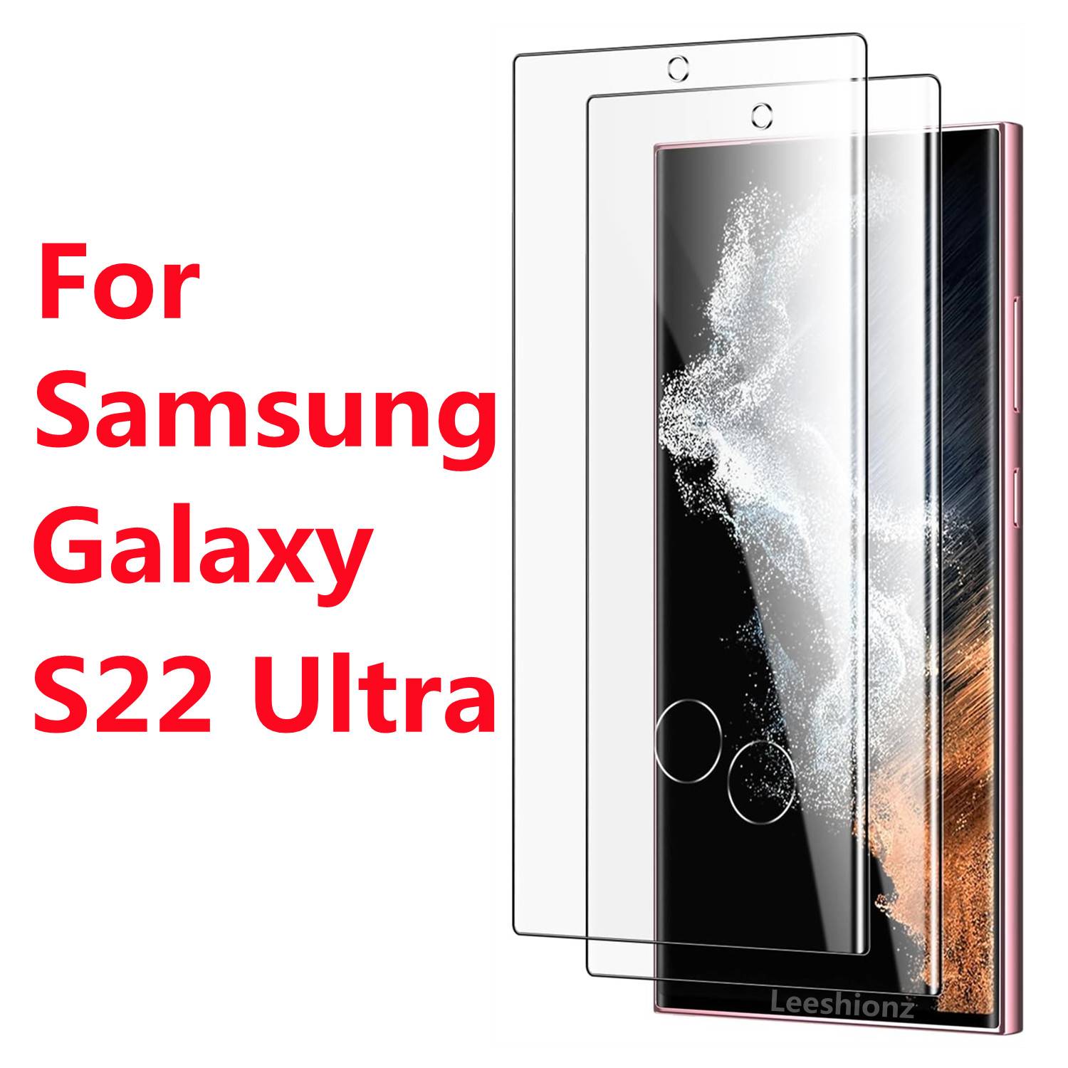 For Samsung Galaxy S22 Ultra Full coverage tempered glass high-definition anti drop screen protector