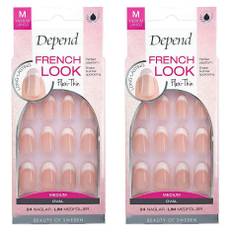 2st Depend French Look Rosa Oval