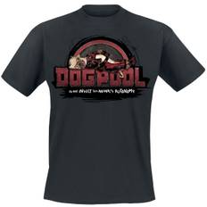 Deadpool - Disney T-shirt - 3 - Deadpool And Wolverine - Dogpool - S till 5XL - Herrer - sort