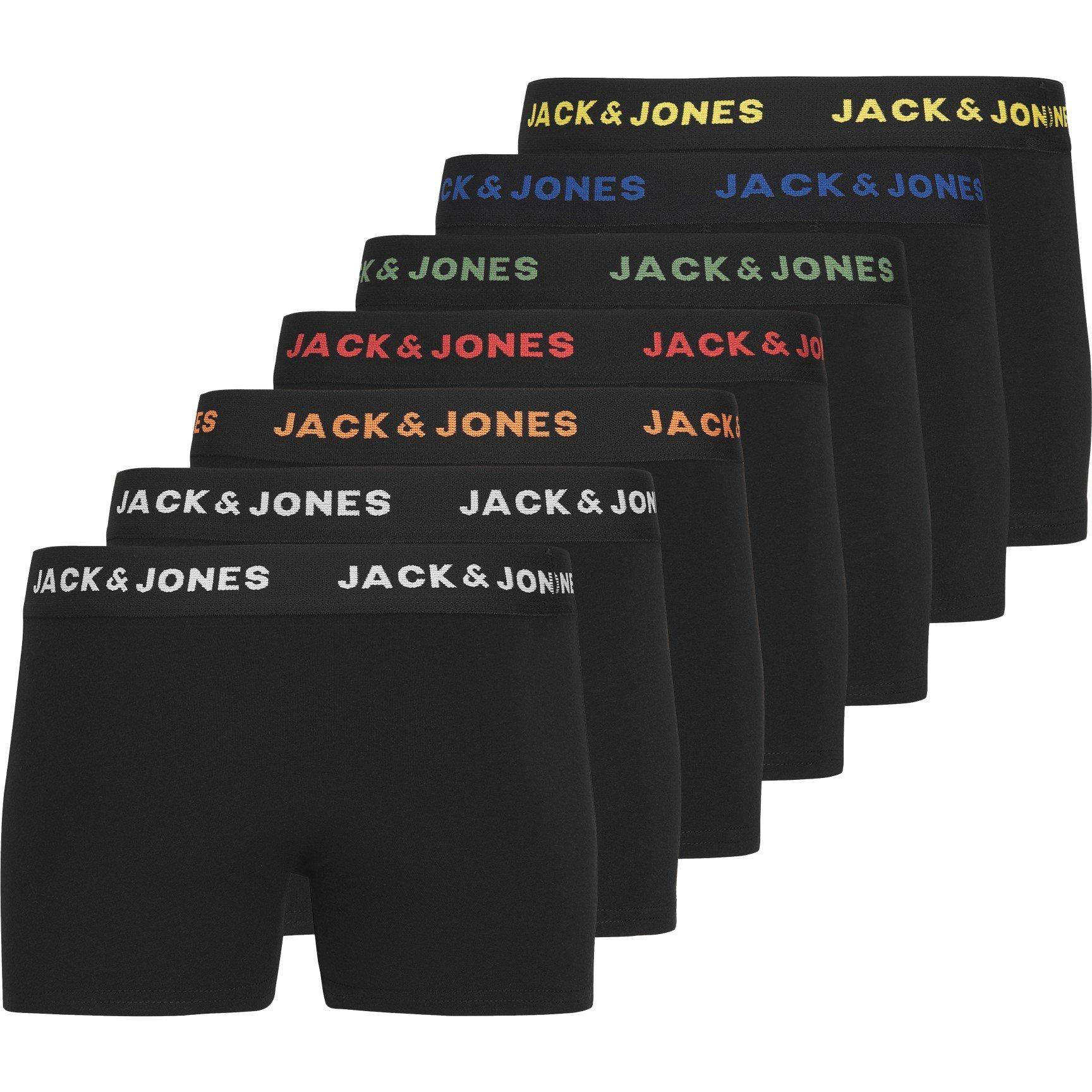 Jack And Jones Kids Basic 7-Pack Trunks