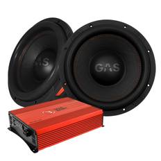 2-pack GAS MAX S1-12D2 & SPL ELITE 5100.1DF, baspaket