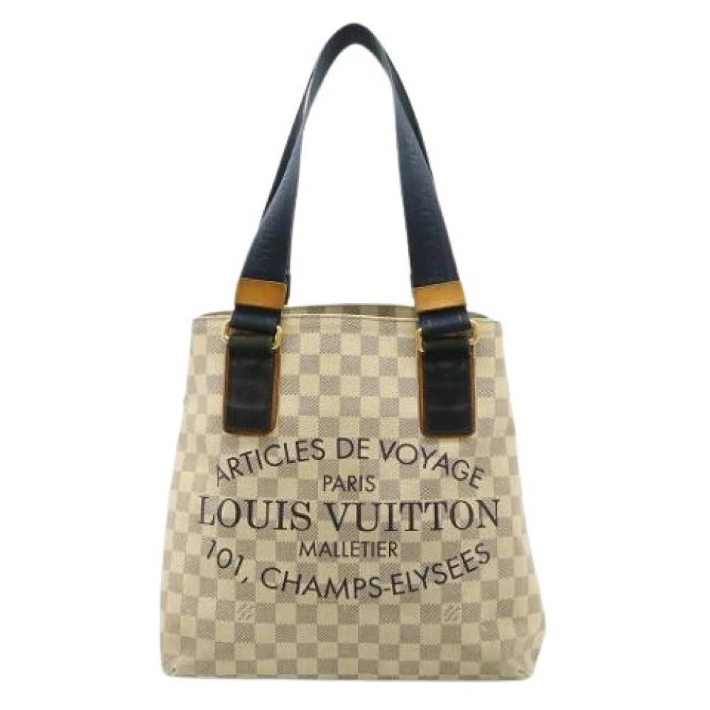 Louis Vuitton Vintage - Pre-owned Damier Azur Tote Bag Vintage - unisex - ONE Size - Läder