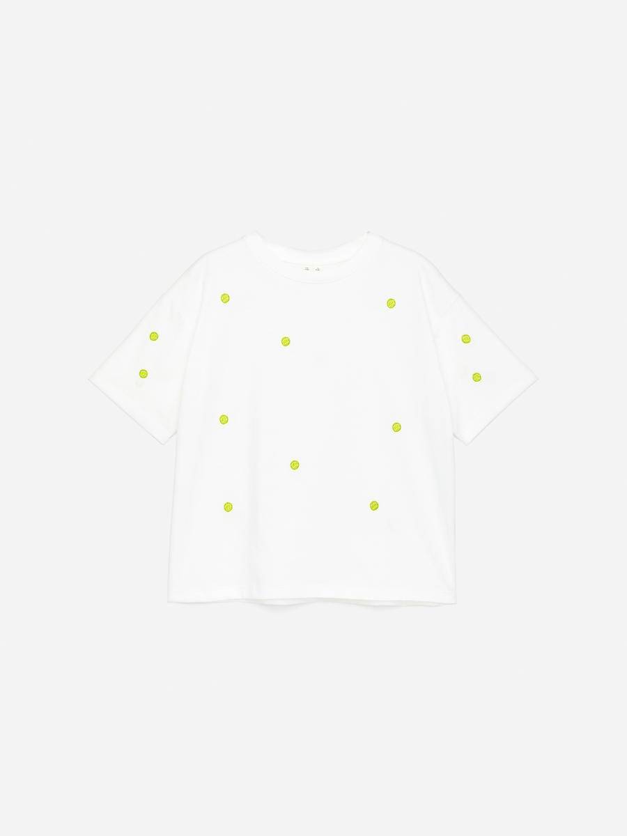 ARKET Oversized T-shirt -Vit, 134/140