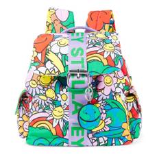 Stella McCartney Kids Printed backpack - multicoloured - One Size