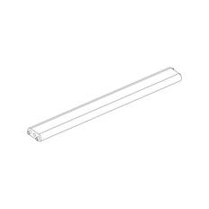 Snuzpod 4 Part L - Bassinet Beam - ROSE WHITE