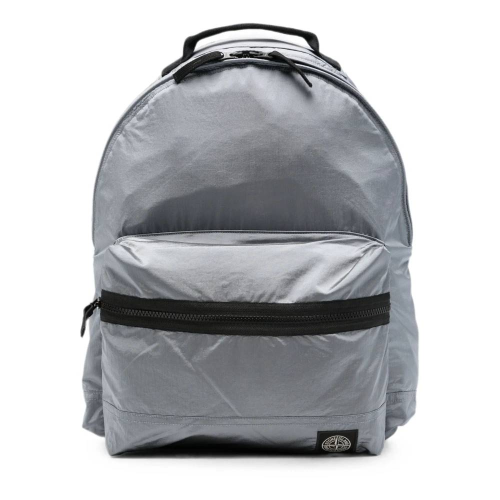 Stone Island - 9200016 Ryggsäck i belagd nylon Väskor - Herr - ONE Size - Nylon