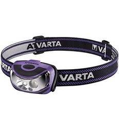 VARTA Stirnlampe LED inkl. 3x AAA Batterien Kopflampe, Outdoor...