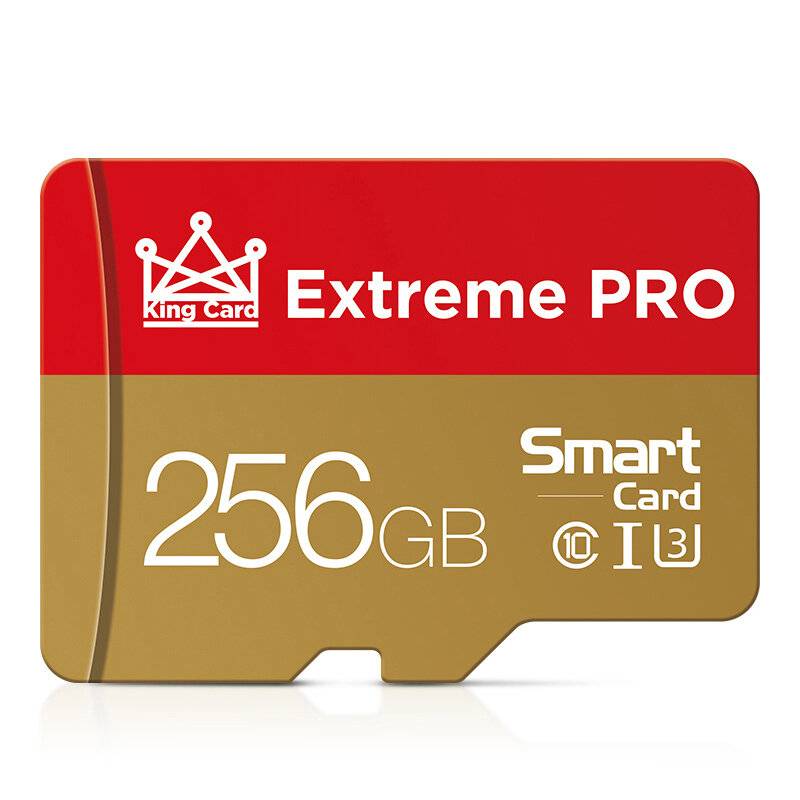 Mikrodriv High Speed 256GB Minneskort Class 10 Micro SD Kort Flash-kort Smartkort för Telefonkamera Körinspelare