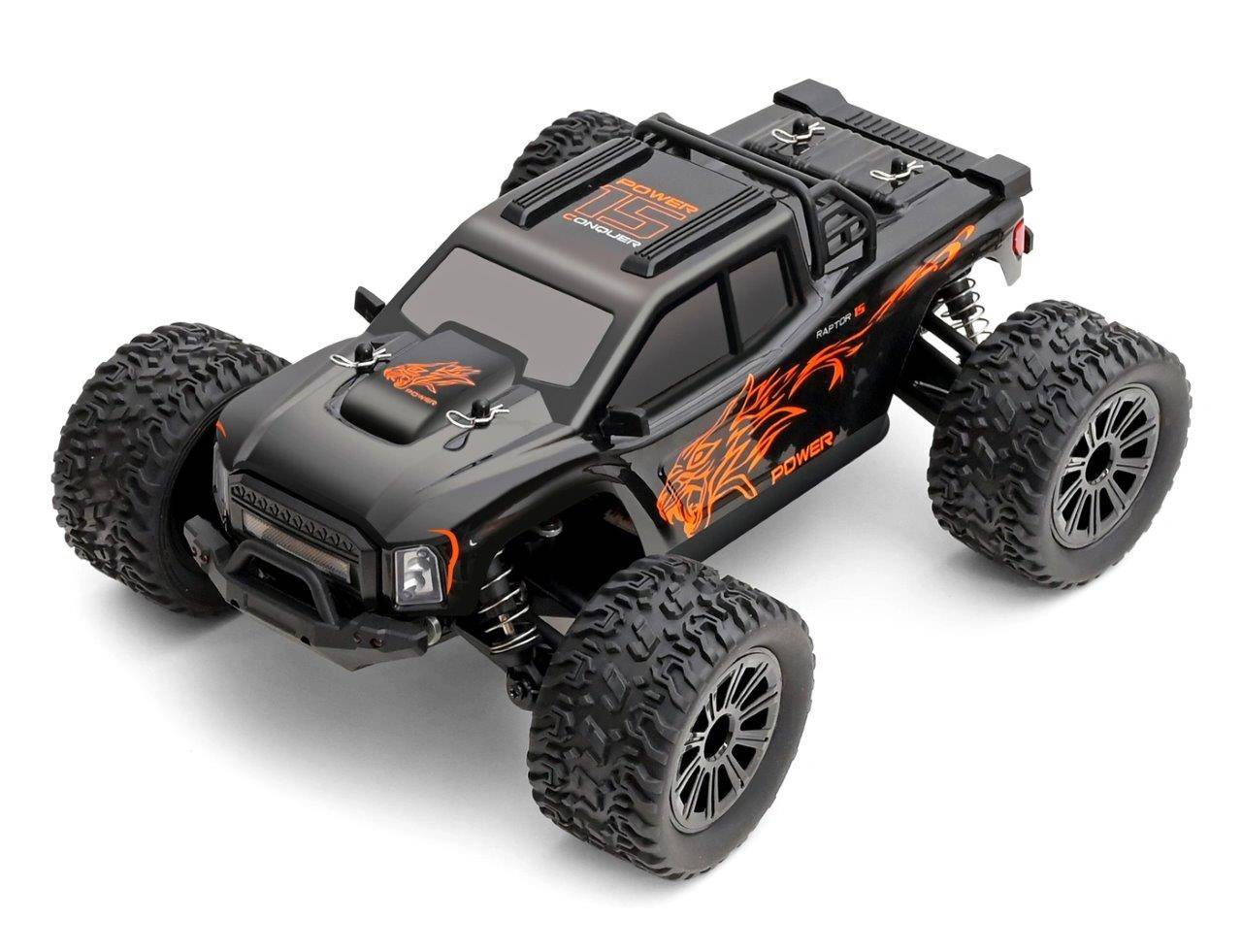 WL 164018 4WD Monstertruck 1/16 RTR Svart